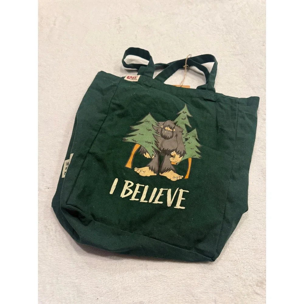LazyOne sasquatch tote